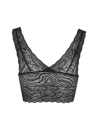 CHANTELLE | Bustier FLORAL TOUCH coral | schwarz